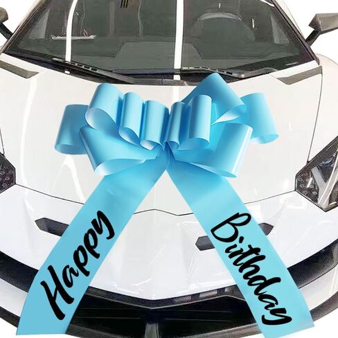 Happy Birthday Car Bow,30 Inch Big Car Bow for car,new House,Birthday Gift,Birthday Party and Other Gifts and Scene Decoration in Saudi Arabia