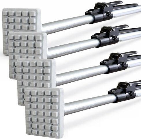 BoxerTool Heavy Duty Adjustable Load Lock Bars for Trailers 89" – 104" Long Steel Ratcheting Cargo Bar - 2 Pack in Saudi Arabia