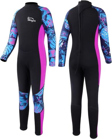 Kids Wetsuit 2.5mm Neoprene, Full Body Youth Wet Suit for Boys Girls, Cold Water Swimming Snorkeling Diving Surfing in Saudi Arabia