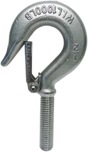 Marine 1/2" Threaded Shank Hook Drop Forged Hook 1,000 Lb WLL Stainless Steel in Kuwait