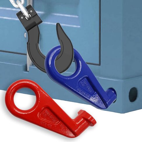 Shipping Container Lifting Hooks – USA Containers - Left & Right 45° Alloy Steel Hooks, 28,000 lb WLL Each (2 Pack) in Saudi Arabia