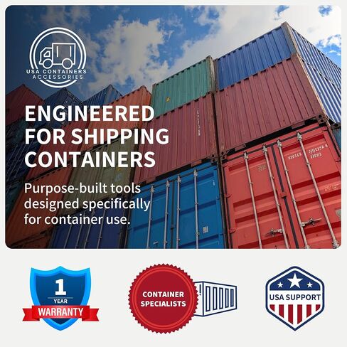 Shipping Container Lifting Hooks – USA Containers - Left & Right 45° Alloy Steel Hooks, 28,000 lb WLL Each (2 Pack) in Saudi Arabia