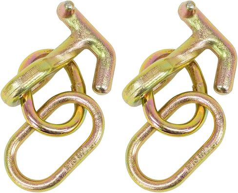 Mytee Products (4 Pack) Mini T-J Hook with Oblong Link, 4,700 lbs WLL, G70 in Saudi Arabia