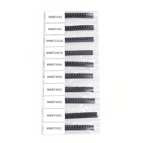 200PCS 10Values MMBTA42 MMBTA92 MMBT2222A MMBT2907A MMBT3904 MMBT3906 MMBT4401 MMBT4403 MMBT5401 MMBT5551 SMD SOT Transistor Kits 2N2222A 2N2907A 2N3904 2N3906 2N4401 2N4403 2N5401 2N5551 in Kuwait