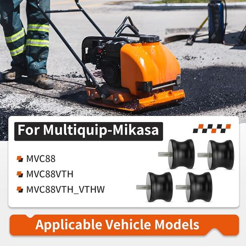 4 قطع شوك ماونت لـ Multiquip MVC88 MVC88VTH MVC88VTH_VTHW 939010230 in Saudi Arabia