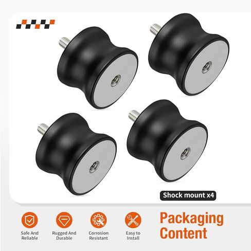 4 قطع شوك ماونت لـ Multiquip MVC88 MVC88VTH MVC88VTH_VTHW 939010230 in Saudi Arabia