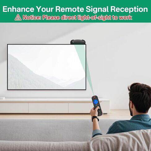 حامل جهاز البث لـ Roku Express 4K / 4K+ Mount مع حامل عن بعد - حامل ثابت لتوفير المساحة لحامل Roku Express 4Ks لاستقبال التلفزيون عن بعد in Kuwait