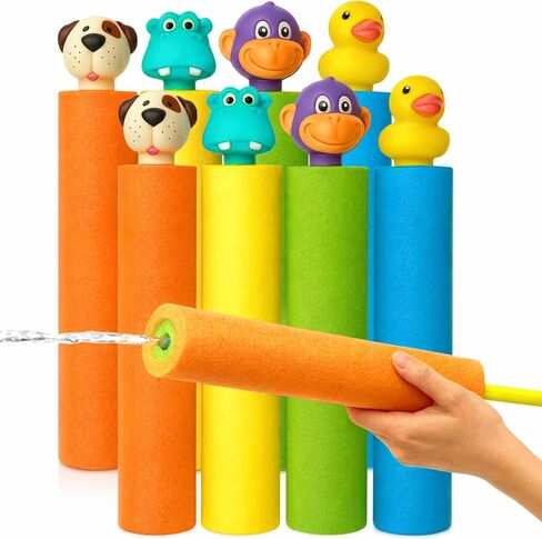 Water Squirter for Kids, Water Guns for Kids, Pool Squirt Water Blaster, 4 Pack 8 Pack Beach Essentials, Pool Deals, Beach Toys Ages 4-8, Summer Toddler Games in Kuwait
