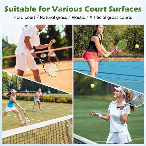 عبوة من 30 كرة تنس من Treeroot، مجموعة كرات تنس عالية المرونة، تأتي مع حقيبة شبكية محمولة، كرة تنس للكلاب، مناسبة لكرة تدريب المبتدئين، متينة وترتد in Kuwait