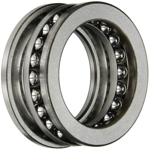 SKF 51109 Single Direction Thrust Bearing, 3 Piece, Grooved Race, 90° Contact Angle, ABEC 1 Precision, Open, Steel Cage, 45mm Bore, 65mm OD, 14mm Width, 12800lbf Static Load Capacity, 5440lbf Dynamic Load Capacity in Saudi Arabia
