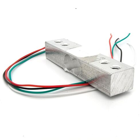 3kg Straight Bar Load Cell with Hook – 4-Wire Strain Gauge Sensor for Weight, Force, and Pressure Measurement DIY(Aluminum Alloy) in Saudi Arabia