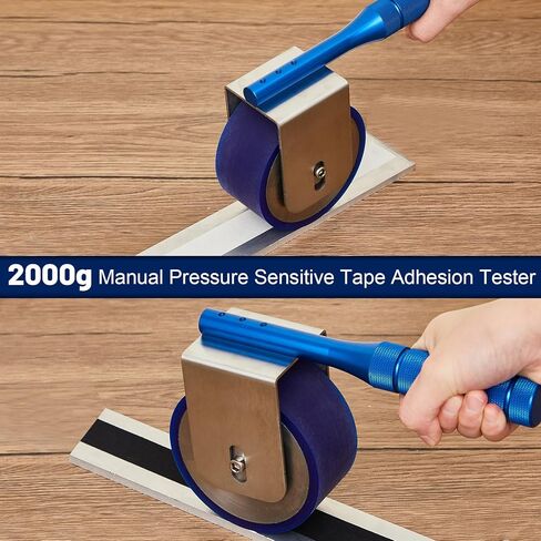 2000g Manual Pressure Sensitive Tape Adhesion Tester with Steel Roller Press Wheel for Peel Strength Holding Force Testing Tool in Kuwait