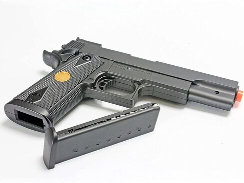 BBTac Airsoft Pistol Gun 1911-Tactical Hi-Capa Spring Loaded Air-Soft Hand Gun Full Size in Saudi Arabia