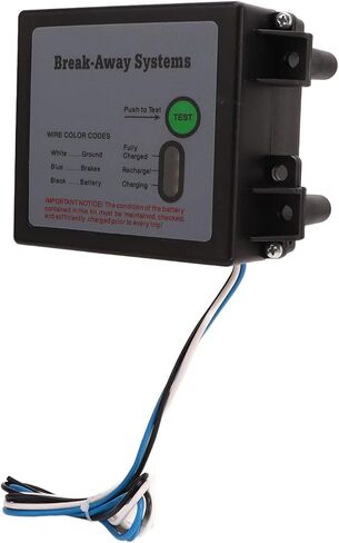 HEEPDD Trailer Electric Brakes, Kit with LED Test, Universal Fit for RVs and Boats Trailer Electric Brakes, PP Material, Breakaway Nan Other Means of Transportation in Saudi Arabia