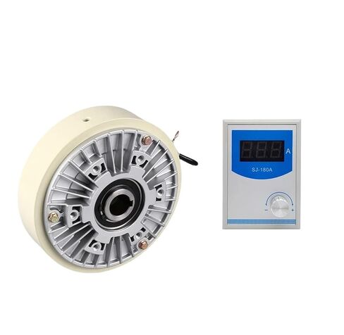 جوفاء رمح واحد رمح المغناطيسي مسحوق الفرامل 24 فولت 6-100Nm (0.6-10 كجم) 1000 دورة في الدقيقة التوتر مجموعة التحكم لطباعة آلة الصباغة in Kuwait