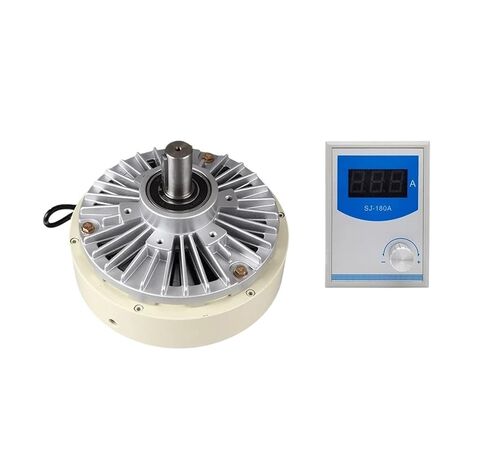 Hollow Shaft Single Shaft Magnetic Powder Brake 24V 6-100Nm(0.6-10kg) 1000RPM Tension Controller Kit for Printing Dyeing Machine in Saudi Arabia