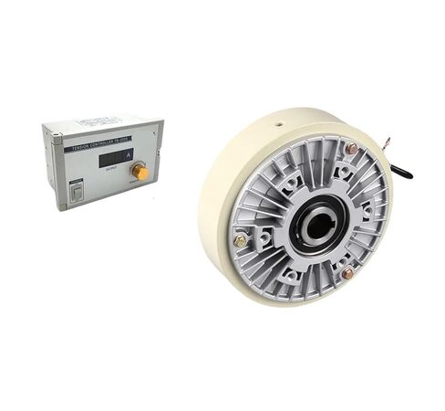 Hollow Shaft Single Shaft Magnetic Powder Brake 24V 6-100Nm(0.6-10kg) 1000RPM Tension Controller Kit for Printing Dyeing Machine in Saudi Arabia