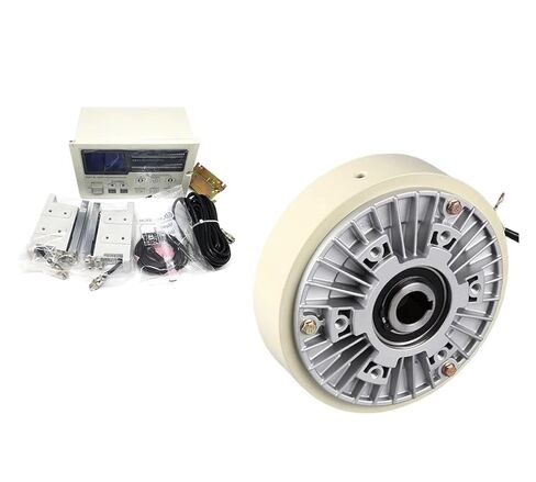 Hollow Shaft Single Shaft Magnetic Powder Brake 24V 6-100Nm(0.6-10kg) 1000RPM Tension Controller Kit for Printing Dyeing Machine in Saudi Arabia
