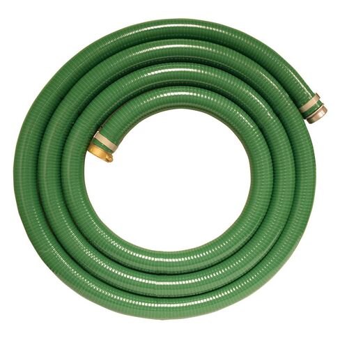 Apache 98128005 1-1/2" x 15' PVC Style G (Green) Suction Hose with Aluminum Pin Lug Fittings in Saudi Arabia