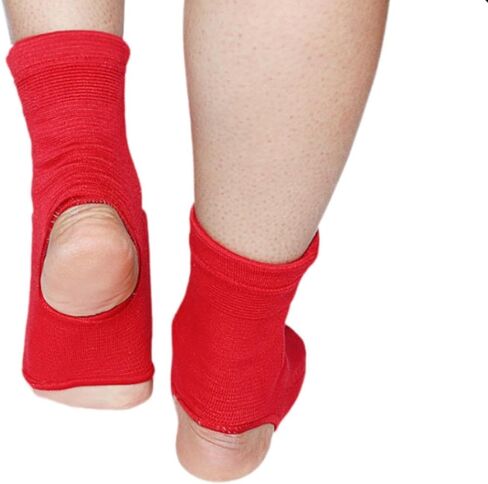 لفافات دعم الكاحل المتقدمة لعشاق اللياقة البدنية، أحمر S in Kuwait
