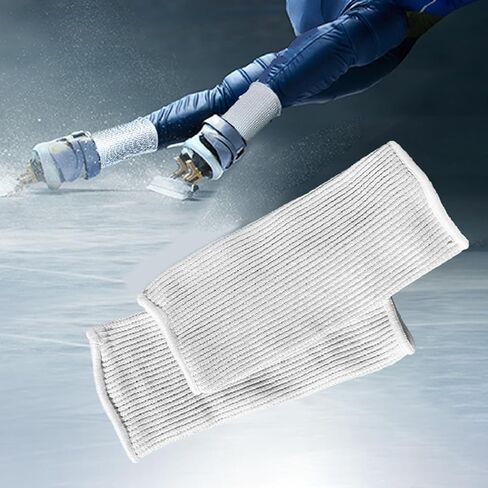 Colaxi 2Pcs Ankle Sleeves Ankle Guards Thickened Anti Slip Cut Resistant Covers for Speed Skating Ski Boots Riding Hockey in Kuwait