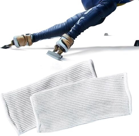 Colaxi 2Pcs Ankle Sleeves Ankle Guards Thickened Anti Slip Cut Resistant Covers for Speed Skating Ski Boots Riding Hockey in Kuwait