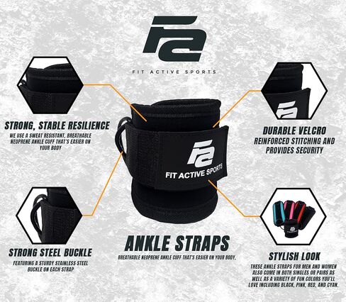 Fit Active Sports Ankle Straps in Saudi Arabia