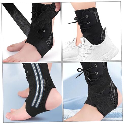 Professional Ankle Protector Sports Ankle Sleeve Compression Night Splint for Women Comfortable Elastic in Saudi Arabia