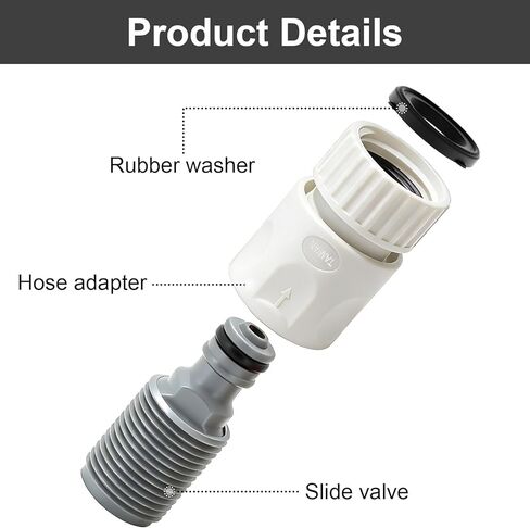Gerox Outboard Flush Kit Compatible with Mercury, Mariner, Yamaha, and Suzuki Outboard Engines—Wihte in Saudi Arabia