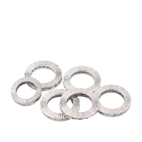 Double Layer self-Locking washers M3 M4 M5 M6-M33 M39 M42 Double Deck Self-Locking Washers 304 Stainless Steel Gasket(316 Stainless Steel,M33(1Pcs)) in Kuwait