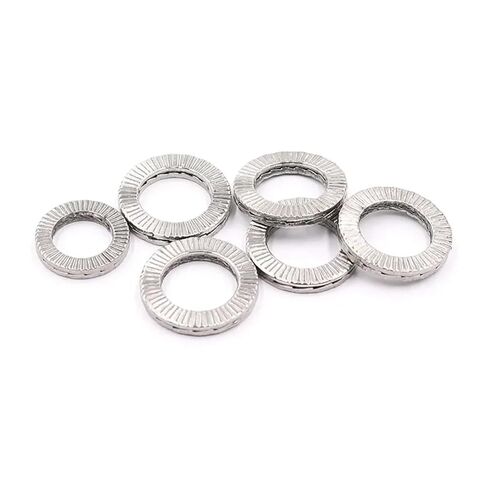 Double Layer self-Locking washers M3 M4 M5 M6-M33 M39 M42 Double Deck Self-Locking Washers 304 Stainless Steel Gasket(316 Stainless Steel,M33(1Pcs)) in Saudi Arabia
