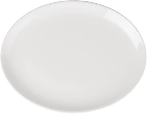 طبق كوبيه بيضاوي من أولمبيا 2835 أثينا للفنادق - 254 × 197 ملم 10 × 7 3/4 بوصة (صندوق 12)، أبيض in Kuwait