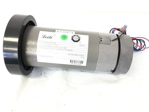 محرك Hydra Fitness Exchange DC Drive مع دولاب الموازنة 130VDC، 3170 واط، 4.25 حصان، مغناطيس دائم قوي التحمل، تشغيل سلس، محرك مشاية كهربائي سهل الاستبدال P/N 405694 يعمل مع Nordic-Track 1750 in Saudi Arabia