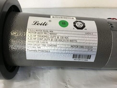 محرك Hydra Fitness Exchange DC Drive مع دولاب الموازنة 130VDC، 3170 واط، 4.25 حصان، مغناطيس دائم قوي التحمل، تشغيل سلس، محرك مشاية كهربائي سهل الاستبدال P/N 405694 يعمل مع Nordic-Track 1750 in Saudi Arabia