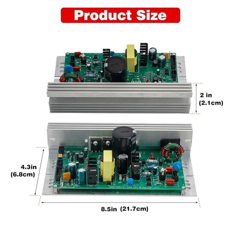 MC2100LTS-50W REV B 256266 Treadmill Motor Control Board Compatible with NordicTrack ProForm Reebok HealthRider Weslo Epic GoldsGym Sears Image FreeMotion Treadmills Motor Speed Controller in Kuwait