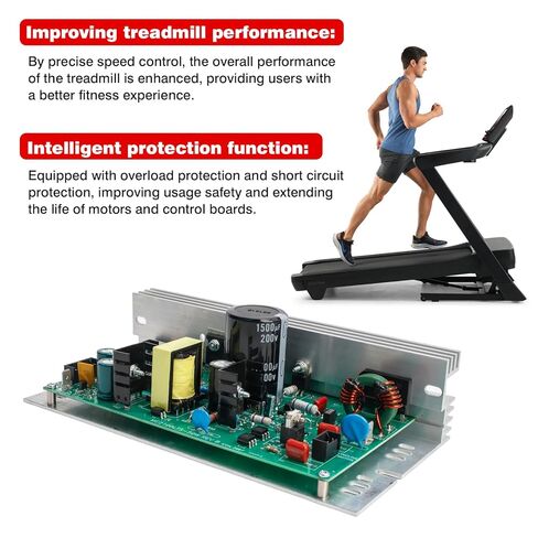 MC2100LTS-50W REV B 256266 Treadmill Motor Control Board Compatible with NordicTrack ProForm Reebok HealthRider Weslo Epic GoldsGym Sears Image FreeMotion Treadmills Motor Speed Controller in Kuwait