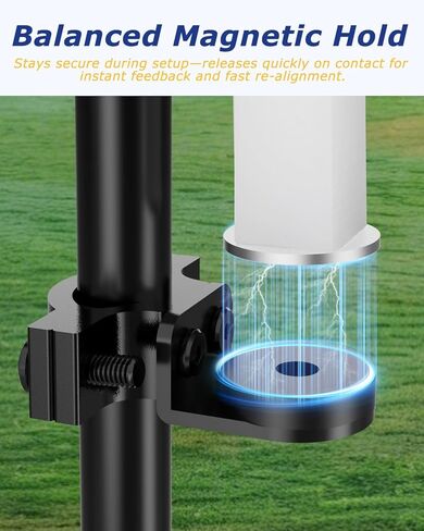 مدرب مسار التأرجح للبيسبول والكرة اللينة بزاوية 25 درجة للأطفال والكبار - معدات تدريب البيسبول مع دليل "نافذة الضرب" على شكل حرف U، تعليقات مسار الخفافيش داخل الكرة (قاعدة الإنطلاق غير متضمنة) in Kuwait