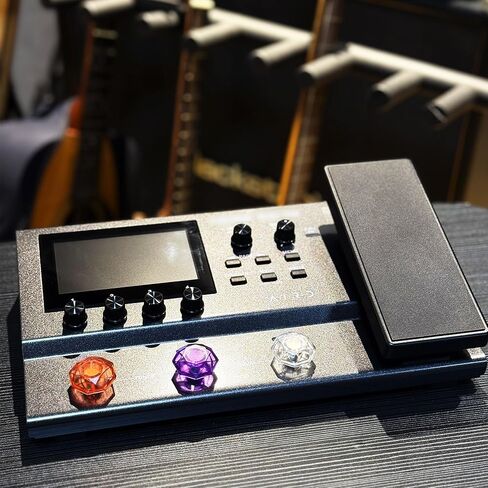 Guitar effect pedal foot switch top cover,Eight-pack multi-color diamond style foot spike cap protective cap, suitable for guitar effect pedal protective cap(Style1) in Saudi Arabia