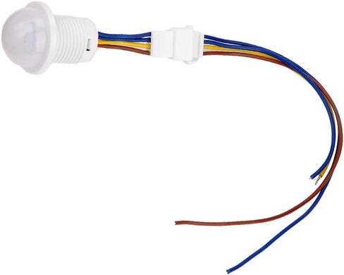MR HW06AMR LED Motion Sensor Control Switch Energy Saving for Security Lighting (MR-HW08F 45mm Long, 40mm Diameter) in Saudi Arabia