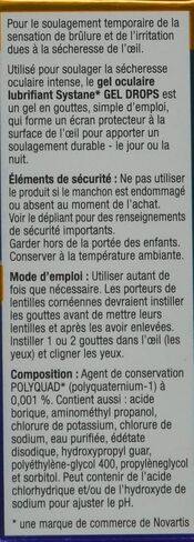 Systane Gel Drops Lubricant Eye Drops 10ML Twin Pack 2 Count in Kuwait