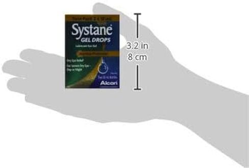 Systane Gel Drops Lubricant Eye Drops 10ML Twin Pack 2 Count in Kuwait