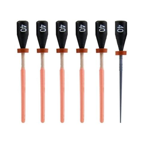 Pac-Dent OOG-40 مبرد واحد G Gutta Percha Carrier Obturators #40 أسود 5/Pk in Kuwait