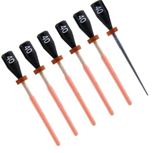 Pac-Dent OOG-40 مبرد واحد G Gutta Percha Carrier Obturators #40 أسود 5/Pk in Kuwait