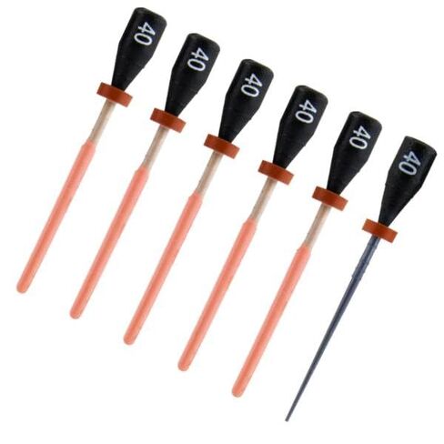 Pac-Dent OOG-40 مبرد واحد G Gutta Percha Carrier Obturators #40 أسود 5/Pk in Kuwait