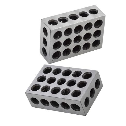 marddpair Parallel Block Set 1 x 2 x 3 Blocks 23 Holes 0.0003 Inch Machinist Fit for Milling Machine in Kuwait