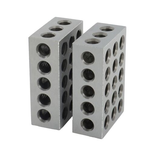 marddpair Parallel Block Set 1 x 2 x 3 Blocks 23 Holes 0.0003 Inch Machinist Fit for Milling Machine in Kuwait