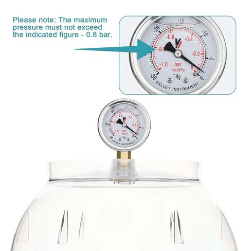 Vacuum Desiccator Accessory Clear Visibility Professional Wear Resistant Convenient Supplies Easy to Use Durability Equipment in Saudi Arabia
