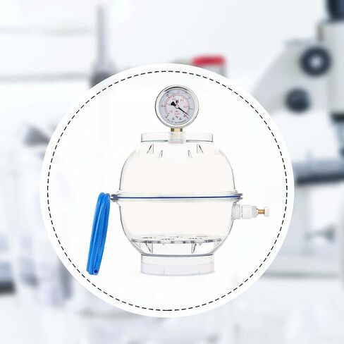 Vacuum Desiccator Accessory Clear Visibility Professional Wear Resistant Convenient Supplies Easy to Use Durability Equipment in Saudi Arabia
