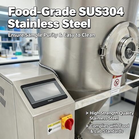 3L Centrifugal Spray Dryer Lab Liquid Drying Machine for Milk Coffee Powder, 30-300℃ Food-Grade SUS304 for Heat-Sensitive Materials in Labs Research 220V 1PH in Kuwait