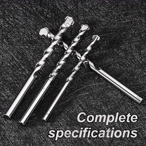 1 Set Multi Functional Concrete Wall Cement Brick Drill Bits Alloy Impact Straight Shank Construction Drill Bits in Saudi Arabia